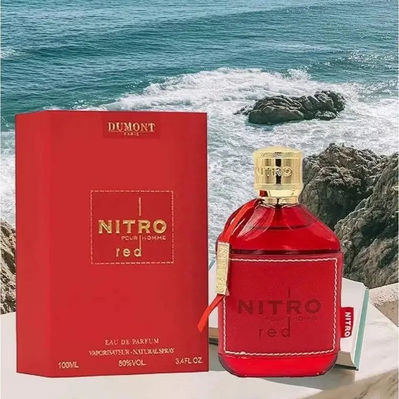 NITRO RED - 3.4oz - Eau De Parfum - Luxury Perfume for Men