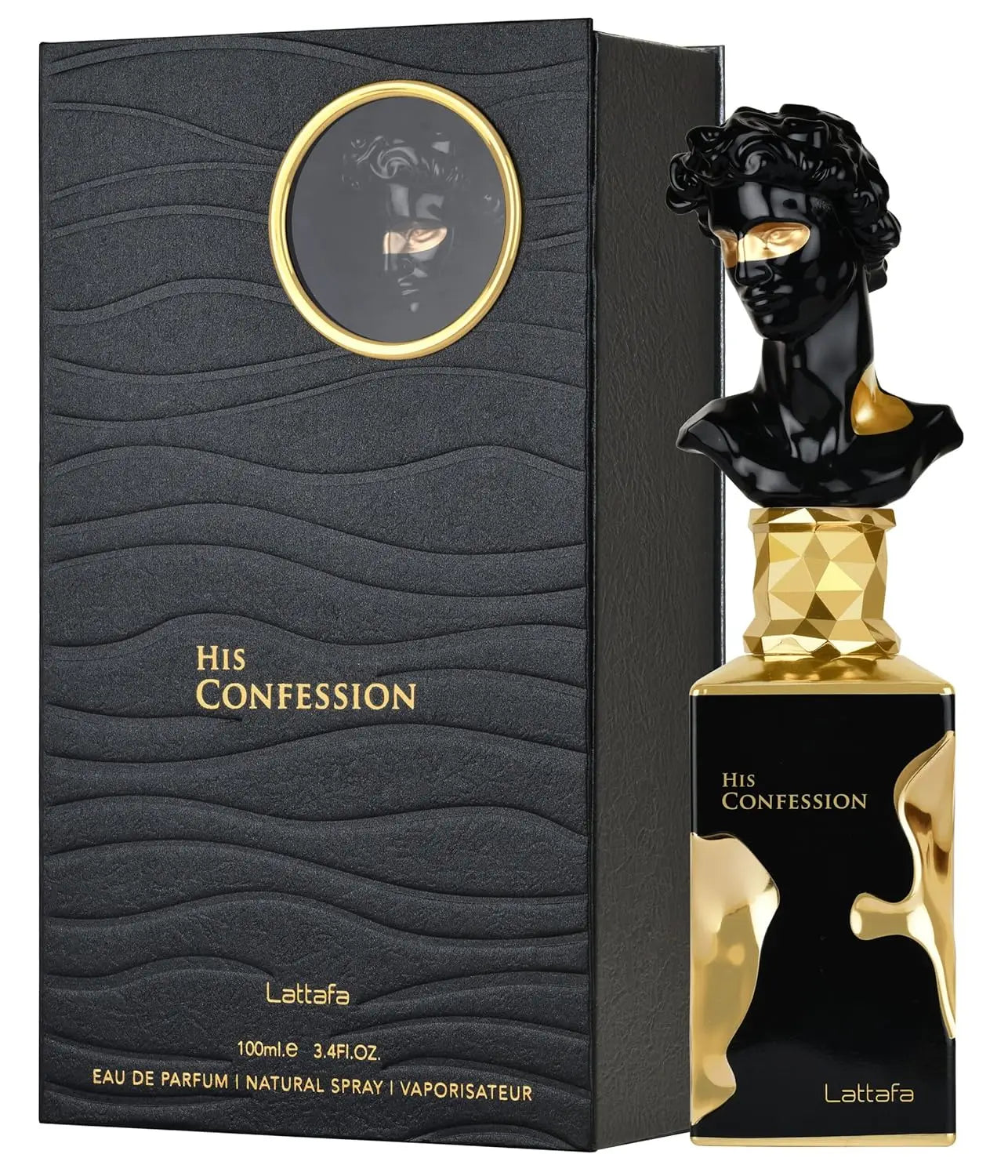 Lattafa His Confession Men's Eau De Toilette Spray
