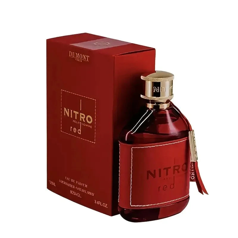 NITRO RED - 3.4oz - Eau De Parfum - Luxury Perfume for Men